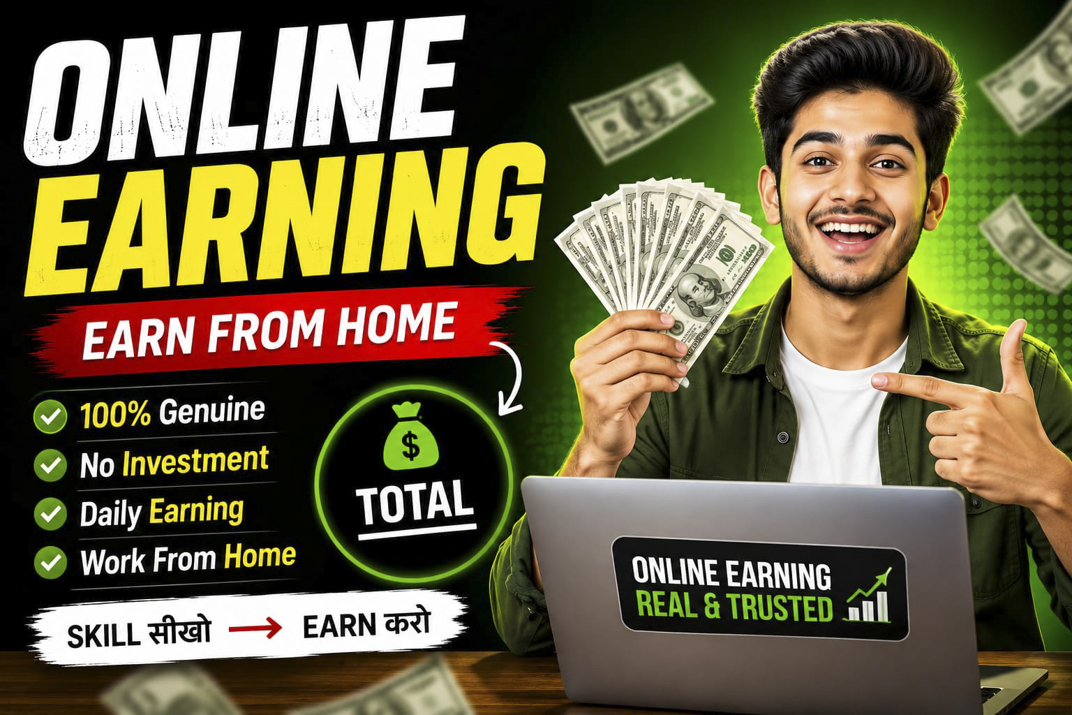 How to make money online from home